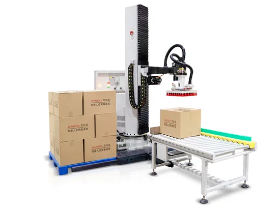 Column Palletizer for 70kg Carton Stacking Palletizing Machine Automatic Robot Palletizer
