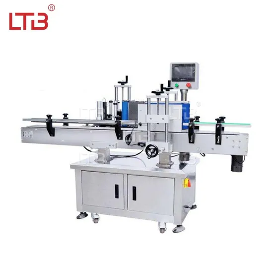 Convenience Automatic Drum Labeling System Chemical Container Marking Square Bottle Double Side Applicator Adhesive Sticker Labeller