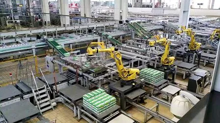 4 Axis Palletizer Automatic Palletizer Machine System for Packing Bag