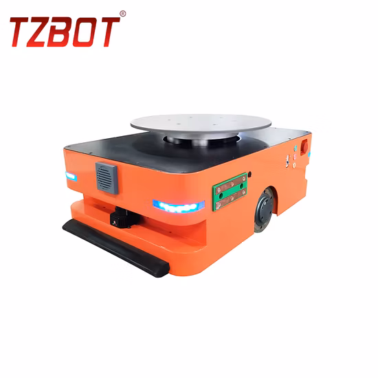 Can Be Customized Robot Chassis Industrial Bidirectional Lurking Agv Robot Equipped with Drive Wheel Hot Sell Material Handling Equipment (TZAGV